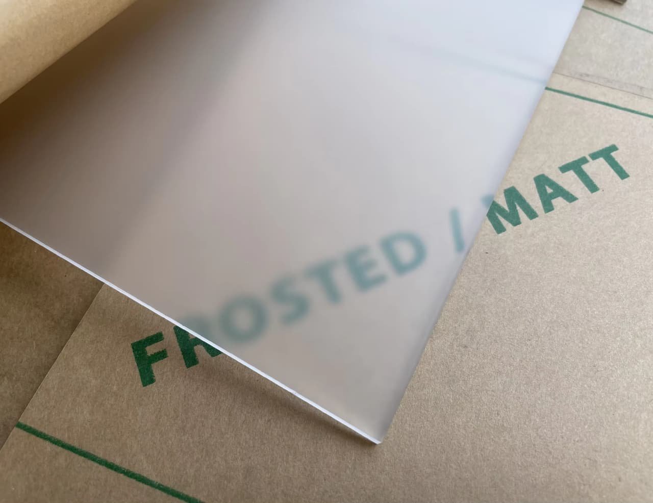 P95 Frosted Clear Acrylic Sheet 03